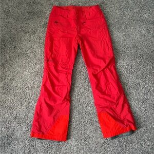 Marmot Women's Red Snow Pants